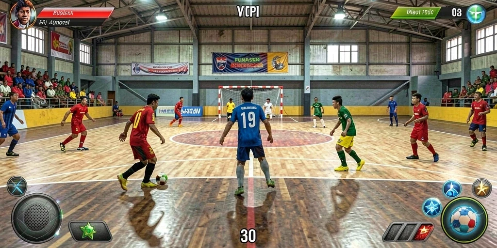 Tampilan antarmuka game yang menarik dan user-friendly.