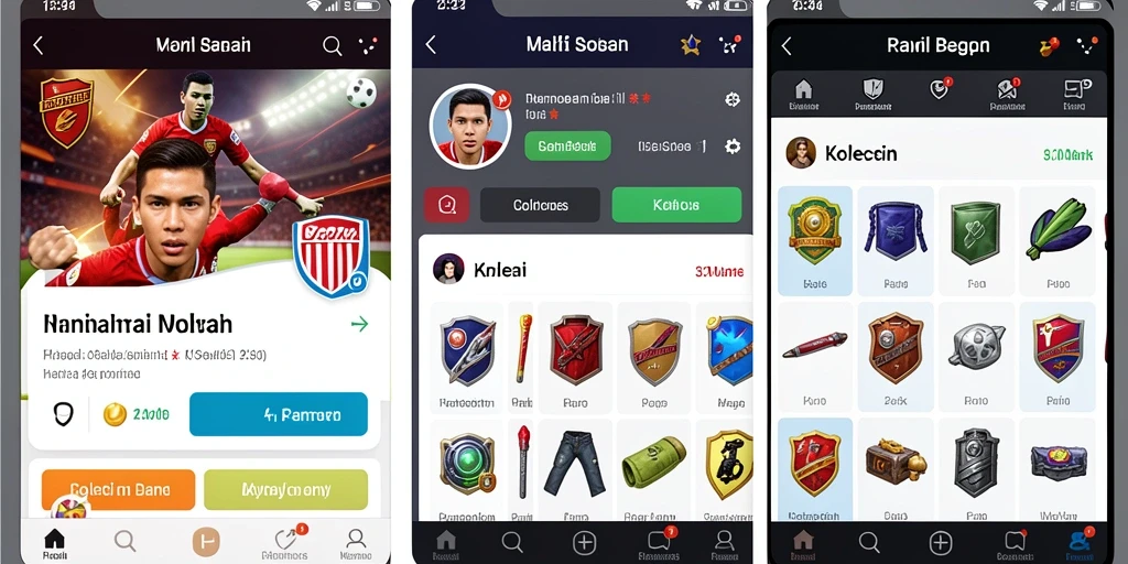 Tampilan awal yang menarik dan intuitif.
