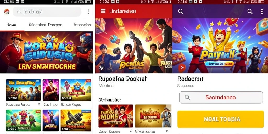 Tampilan antarmuka yang modern dan menarik.