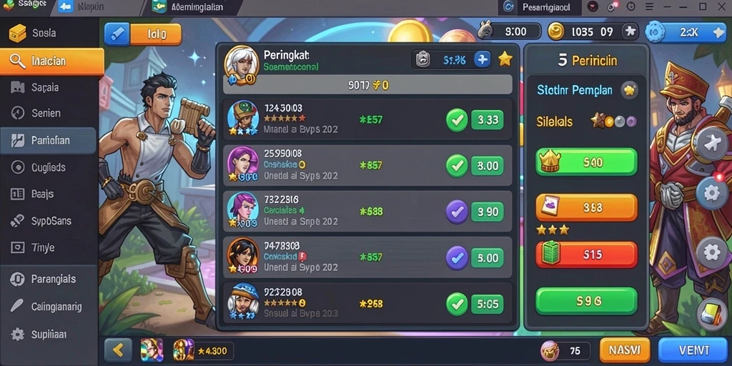 Screenshot menunjukkan tampilan awal yang menarik.