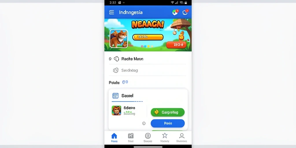 Tampilan antarmuka yang menarik dan modern.