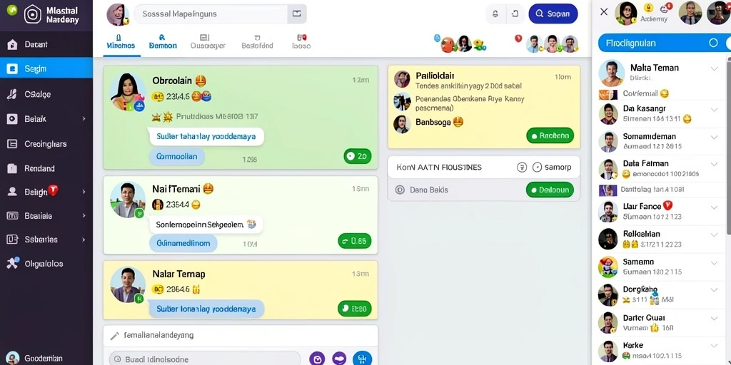 Antarmuka pengguna yang intuitif dan mudah digunakan.
