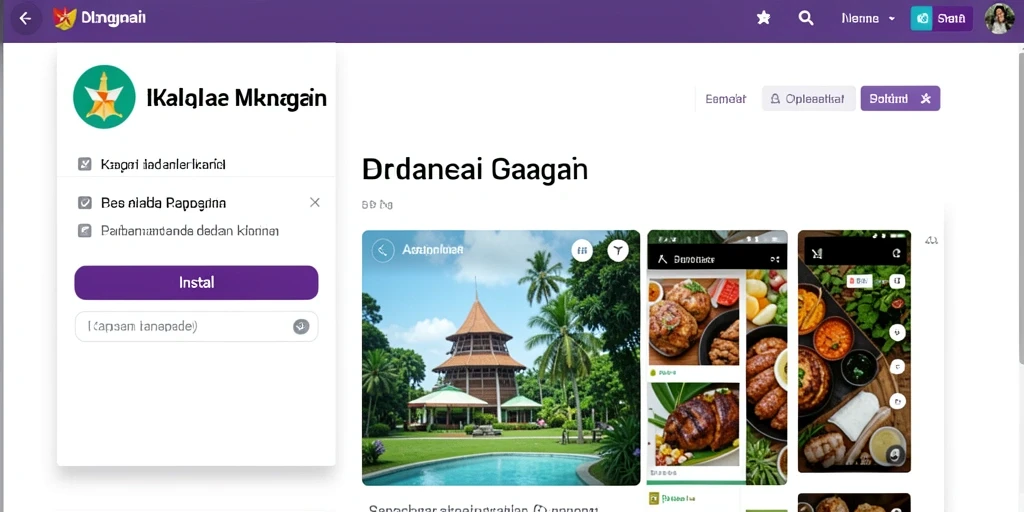Tampilan antarmuka yang menarik dan mudah digunakan.
