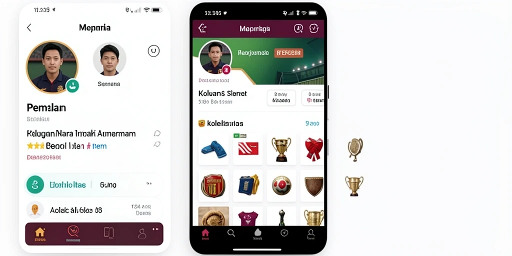 Tampilan antarmuka yang modern dan mudah digunakan.