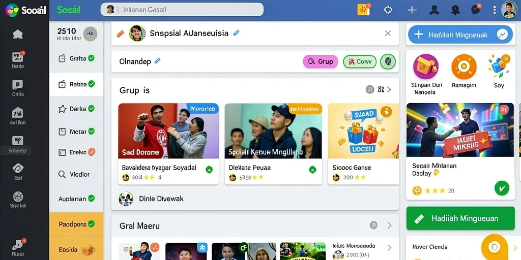 Tampilan antarmuka yang intuitif dan menarik.