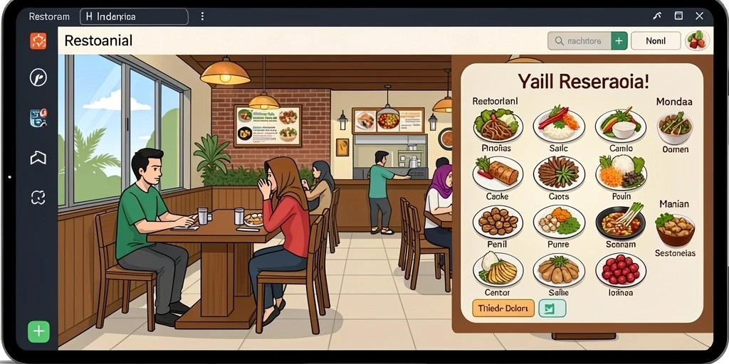 Tampilan utama aplikasi MANADOTOTO yang menarik.