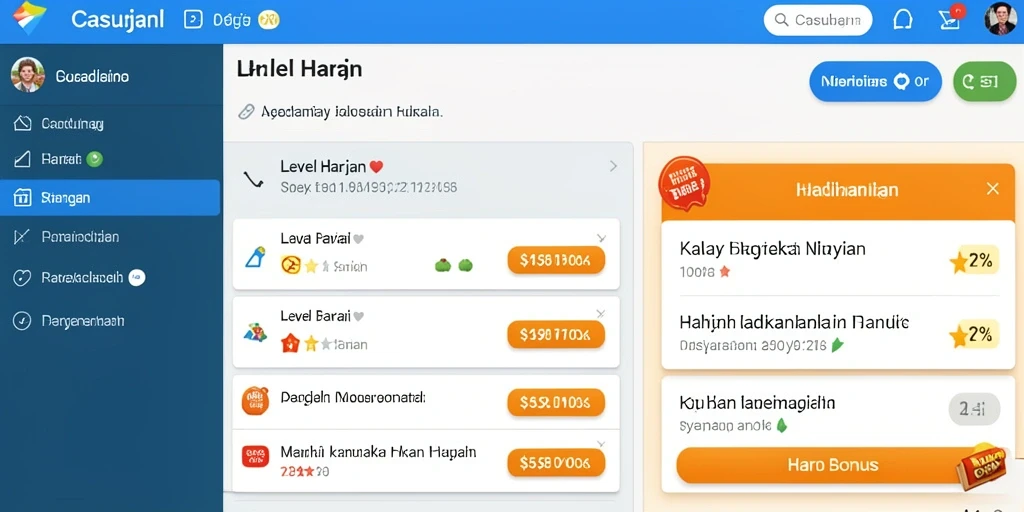 Tampilan antarmuka yang menarik pada MAXSLOT.