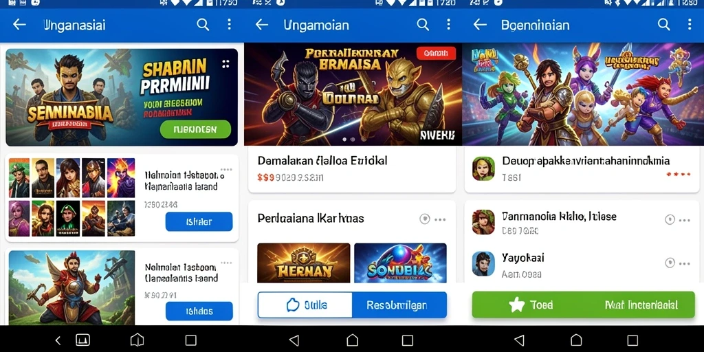 Tampilan antarmuka yang ramah pengguna dan menarik.