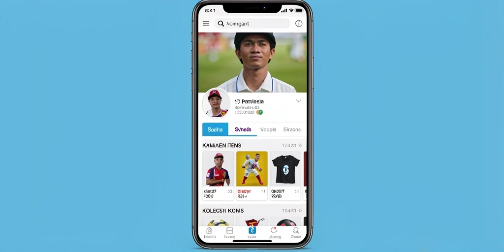 Tampilan antarmuka yang modern dan menarik.