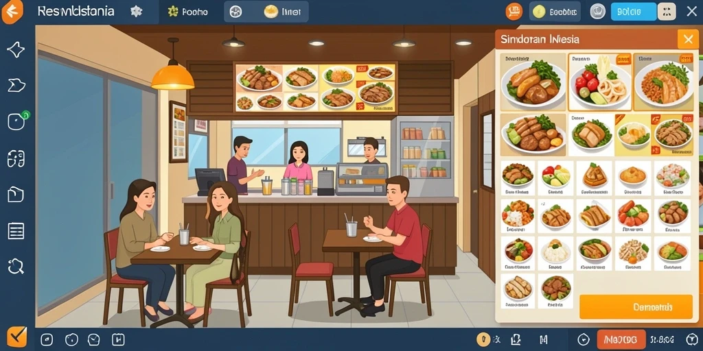 Tampilan antarmuka yang user-friendly dan menarik.