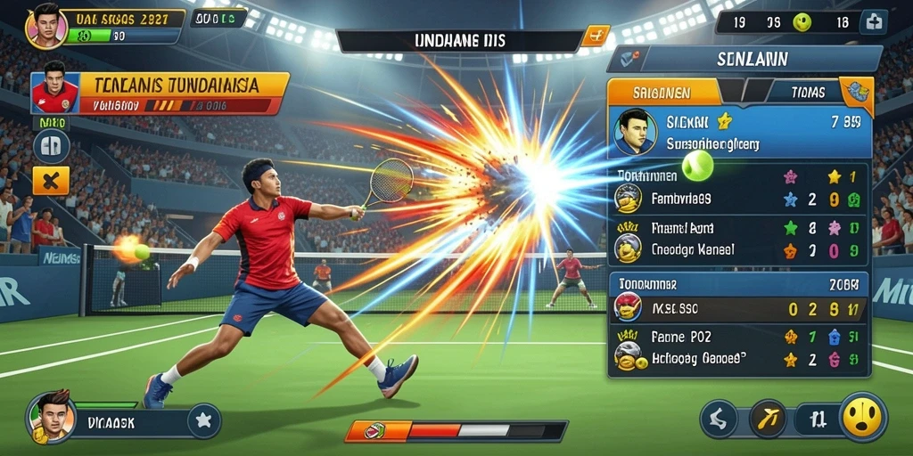 Tampilan permainan slot yang menarik dan warna-warni.